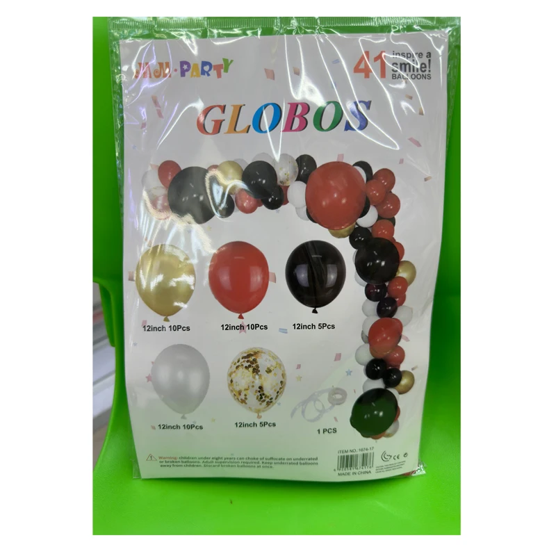Happy party decoration balloon set arch ballon beautiful color balloons garland kit latex balloon set
