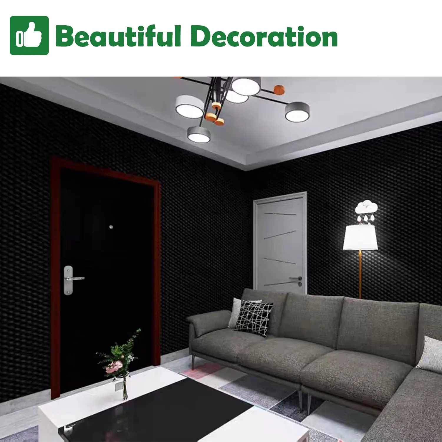 Factory Wholesale Soundproofing Foam, Soundproofing Egg Crate Foam, Fire Retardant Soundproofing Foam Board For Walls