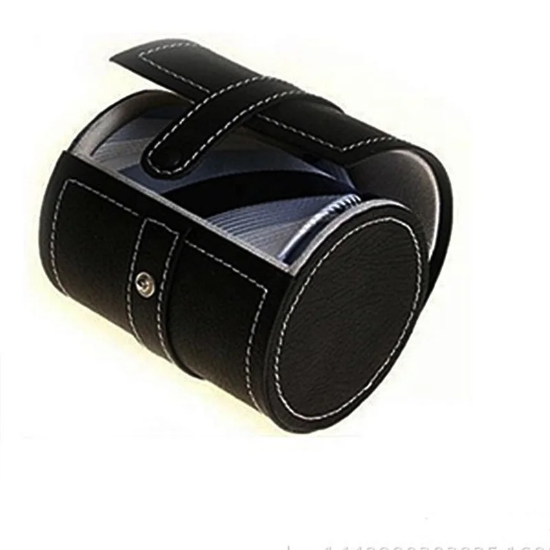  Круглые подарочные коробки с кожаным галстуком новый дизайн