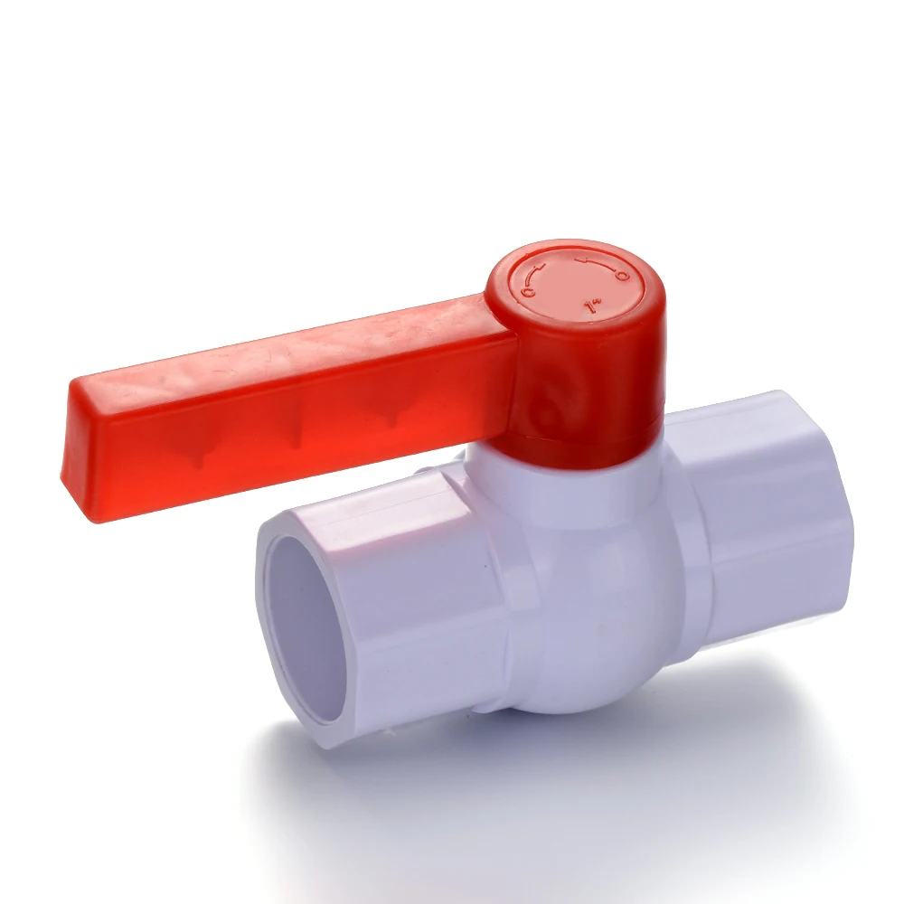 China Supplier Manufacturing PVC Long Handle Octagonal ball valve