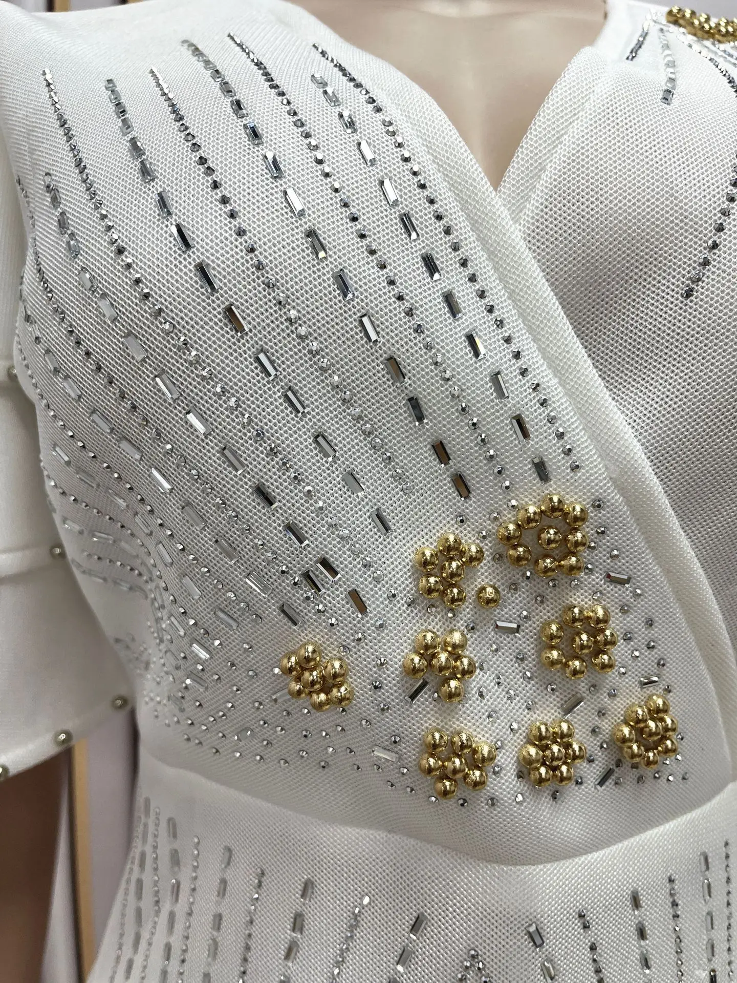 High quality Turkiye evening dress 2023 new popular hot drill large size dress Formal Party dress for women