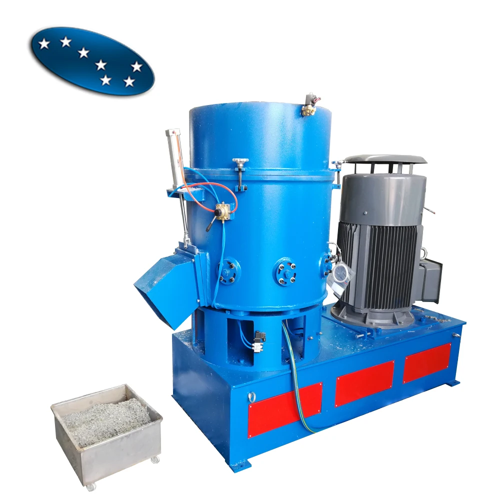 waste plastic densifier machine/hdpe film agglomer/plastic agglomer price