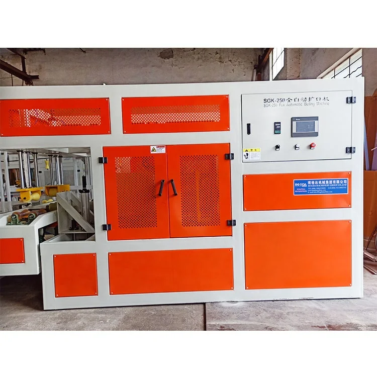 Full Automatic PVC Pipe Socketting Making Machine For 16mm to 630mm Plastic Pipes