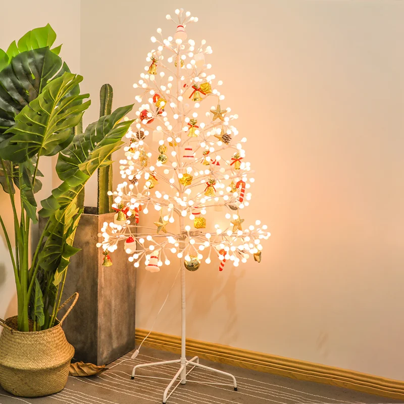 LED Ball Snowflake Christmas Tree Modelling Firework Light For Indoor Outdoor Landscape Party Event Decoration