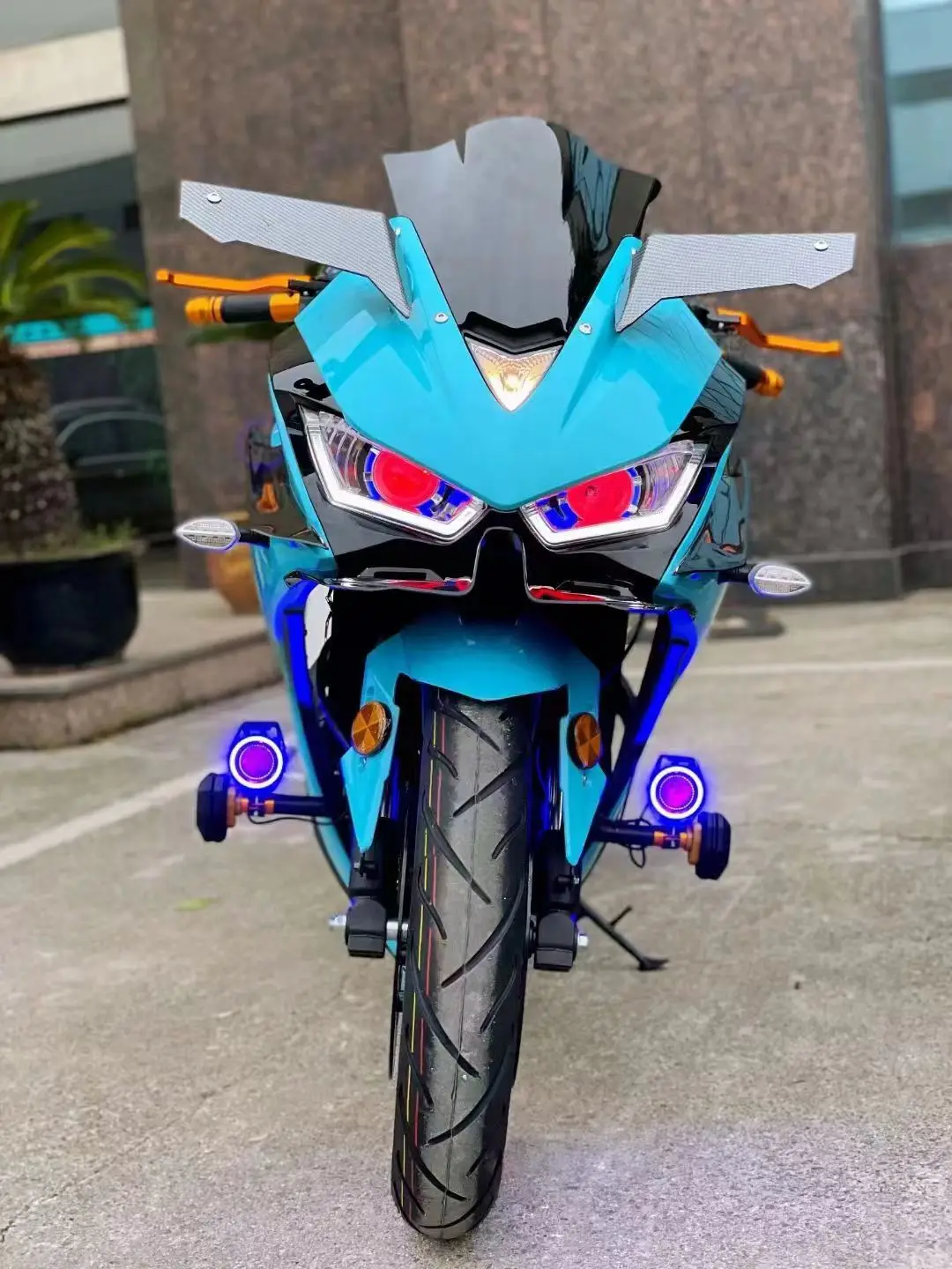 Chinese Wiesen 350CC electric start racing sport motorcycles