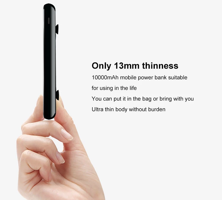 Best Selling 10000mAh Power Bank 18W PD 3.0 Fast Charging Wireless Charger Power Bank