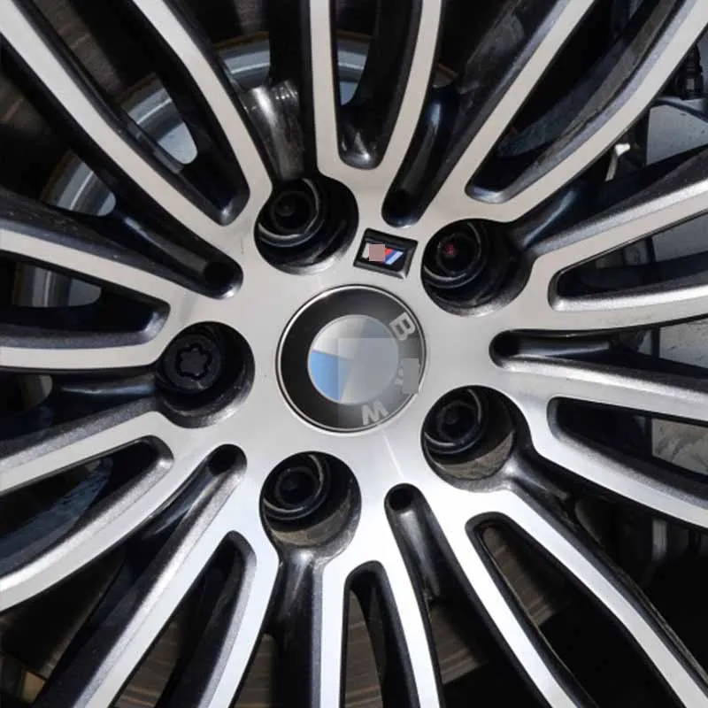Wholesale Products 68MM  Emblem Badge Center Rims Caps for  BMW e46 e39 e36 e90 e60 e30 e34 f30 f10 f20 e53 X5 X3 X6 m3 m5