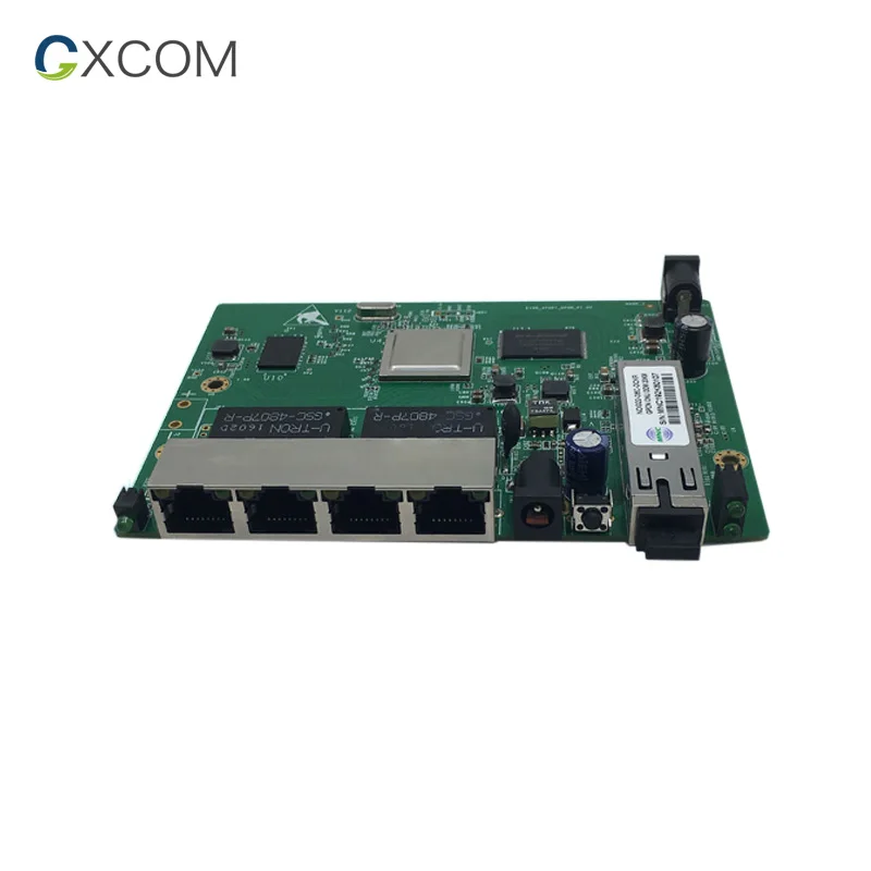  FTTX FTTB 4 LAN PoE порт GEPON MDU ONT 10/100/1000 Мбит/с IEEE802.3af/at GPON ONU для IP-Камеры