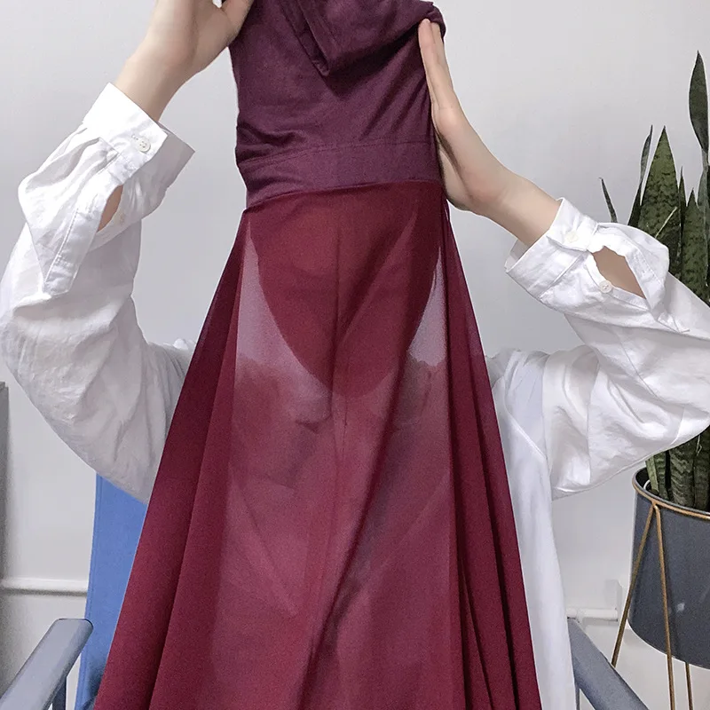 2021 new underscarf custom plain instant chiffon hijab with inner jersey bonnet caps headscarf shawl scarf