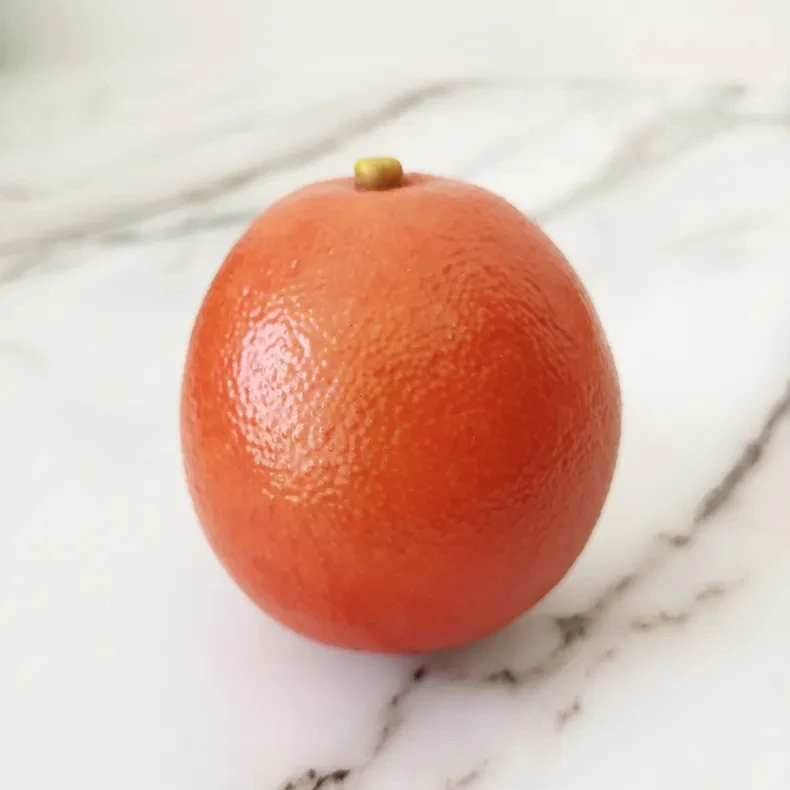 2024 New Product Decorative Artificial Foam Fruit Orange Home Artificial Decoration  Foam Model Orange Fruits
