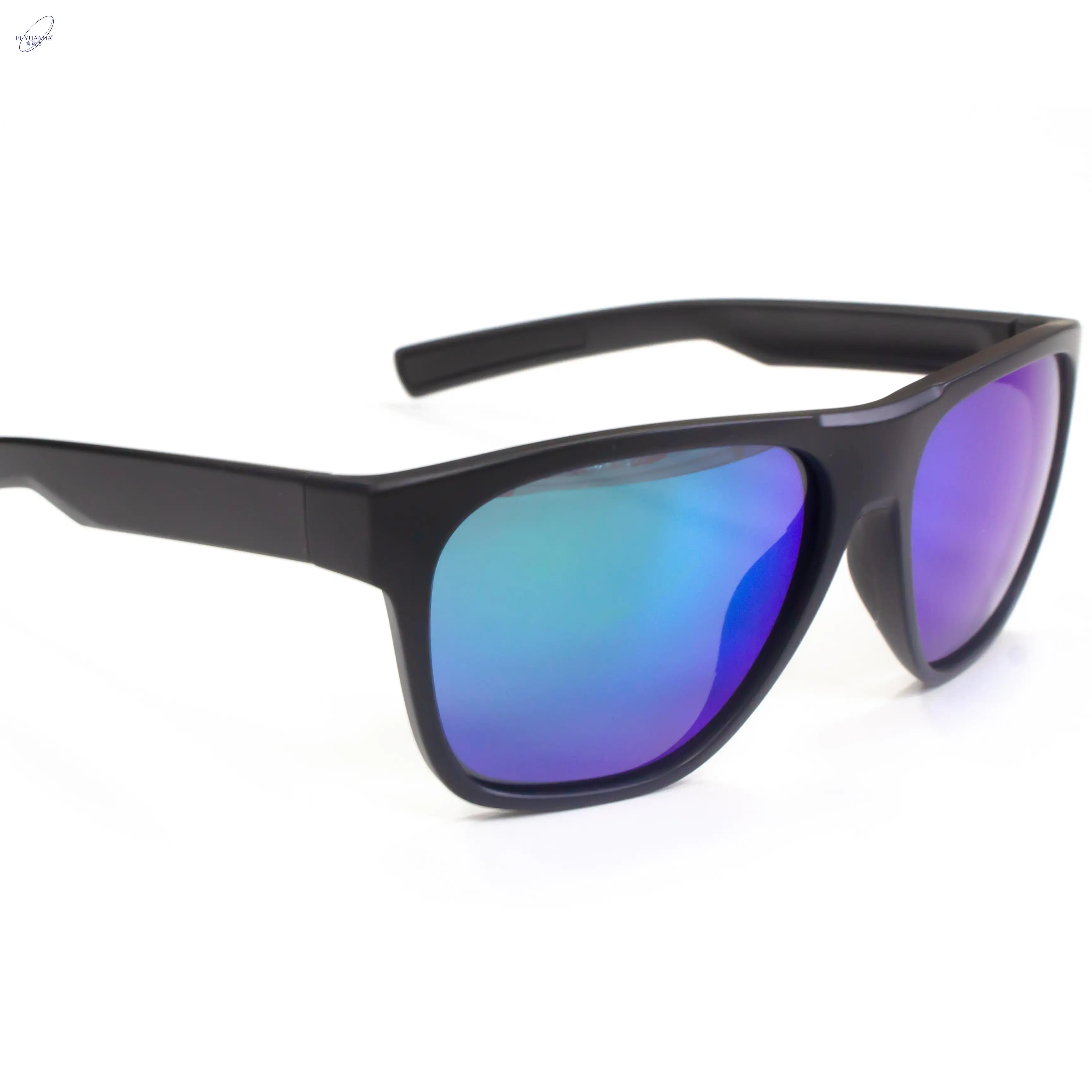 Custom Logo Vintage Sunglasses Men High Quality Black PC Frame TAC Mirrored Lens Polarized Optical Fashionable Promotional Item