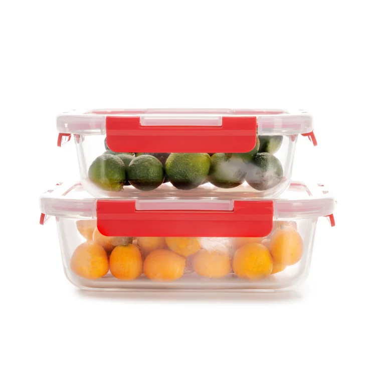 Набор стеклянных вакуумных пищевых контейнеров IKOO с насосом