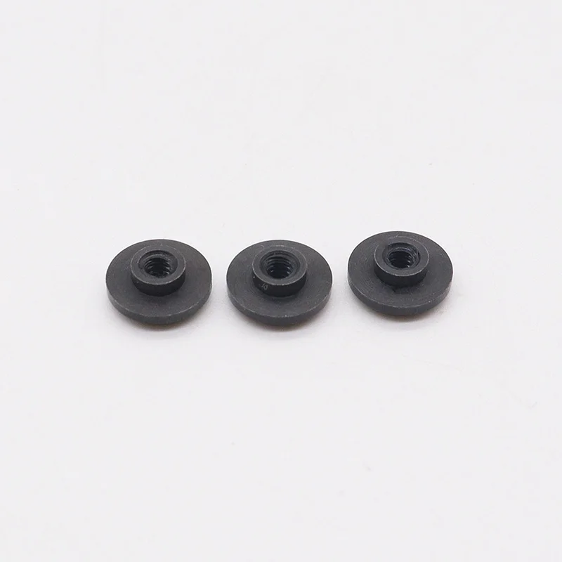 Custom Carbon Steel Black Oxidation Non-Standard Round  T  flat Nut