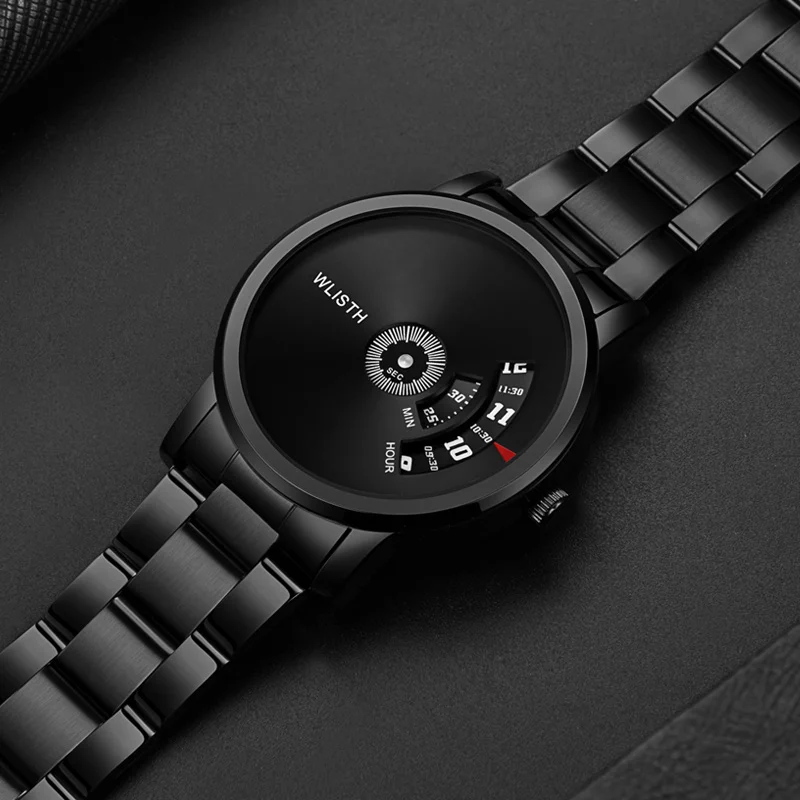 guangzhou wristwatch wholesale wlisth men analog quartz watches stainless steel relojes hombre