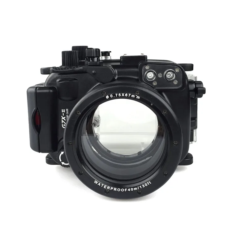 Seafrogs G7X Mark II водонепроницаемый чехол для дайвинга 40 м/130ft для Canon DMC-G7X Mark II камера