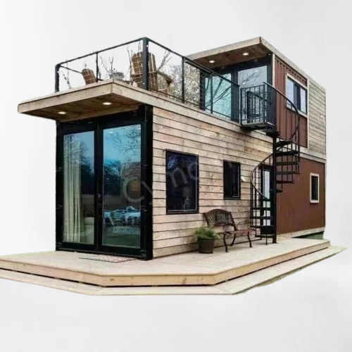 Cymdiin 20ft Expandable Container Home Chinese Style Prefabricated Steel House for Office Building for Sale