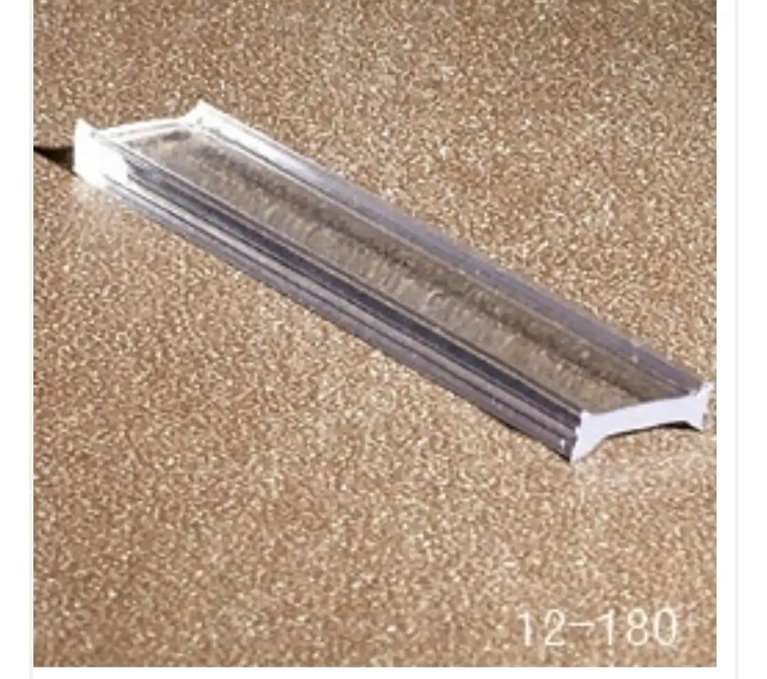 Customize size high quality 2.2m/3m Acrylic polycarbonate Shower Door Threshold seal strip