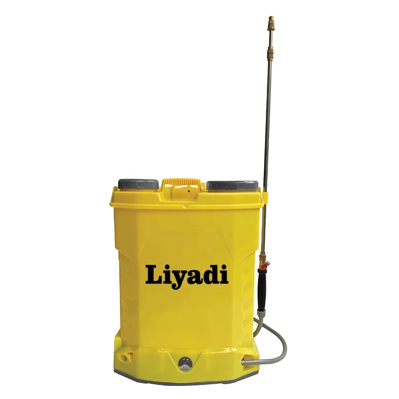 Hot Sale Agriculture 20L Double Pump Electric Plastic Knapsack Garden Recharge Battery Powered sprayer