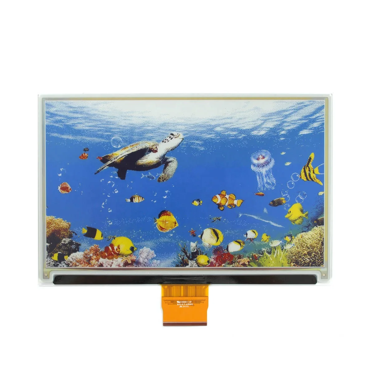 7.3-inch full color E6 ePaper display module, GDEP073E01 color e-ink screen