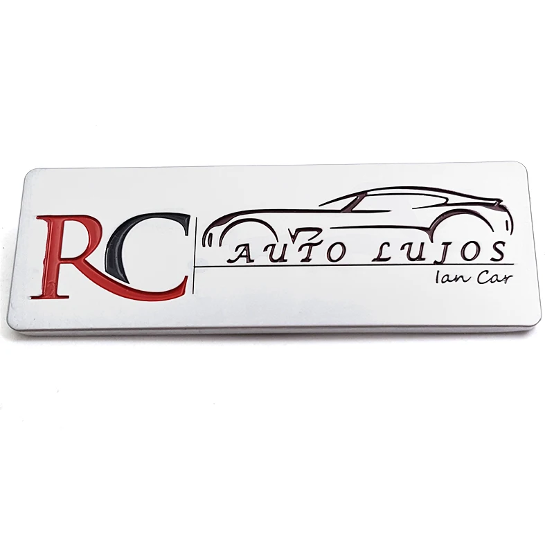 Handbag Logo Metal Name Plate Bag Accessories Gold Letters Metal Logo Label for Purse