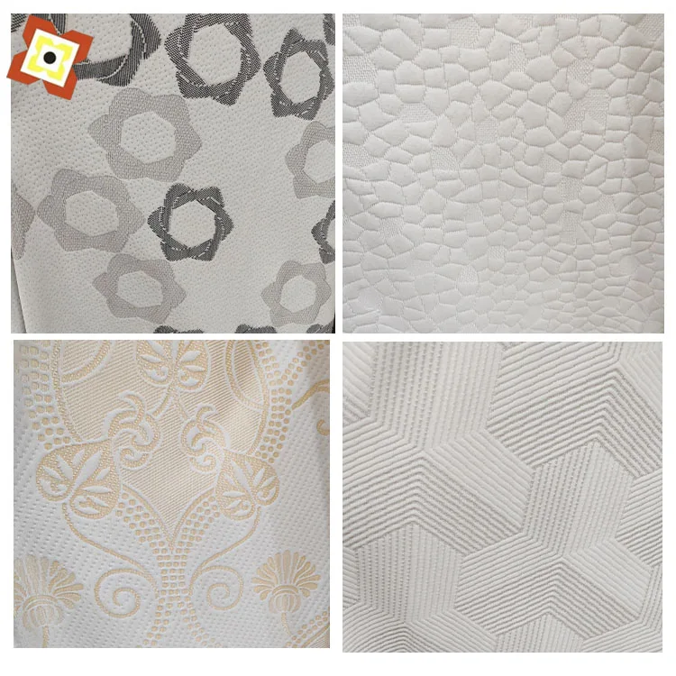 ready made cloths mattress fabric jacquard knit fabric nonwoven fabric for mattress pocket spring Bedding