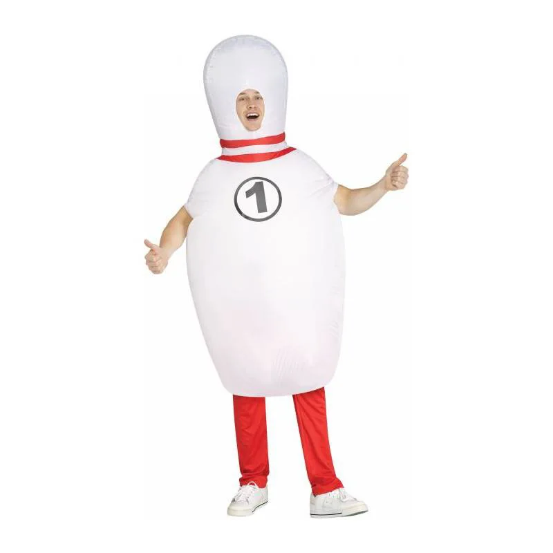 New Style Free Size Happy Halloween Performance bowling ball Inflatable Costume suit