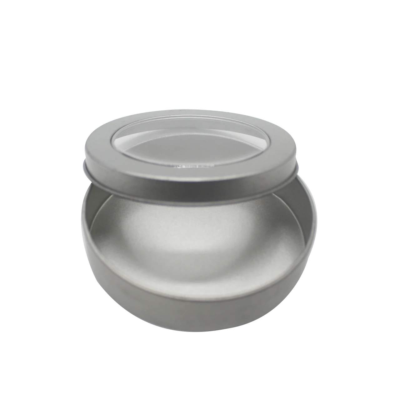 100ml 100g metal box Hot Sale Tin Can Wholesale Window Tin Case  Cosmetic Packaging