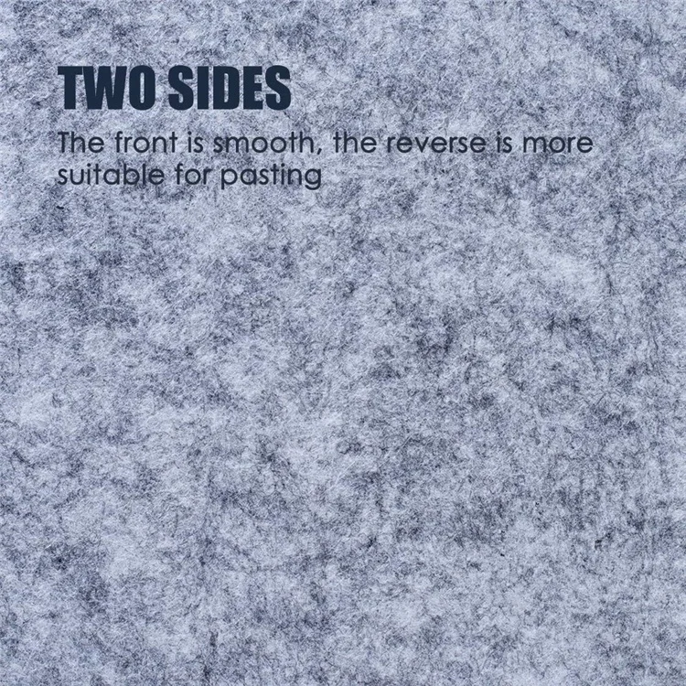 Factory sale felt fabric sound absorbing covered wall panels