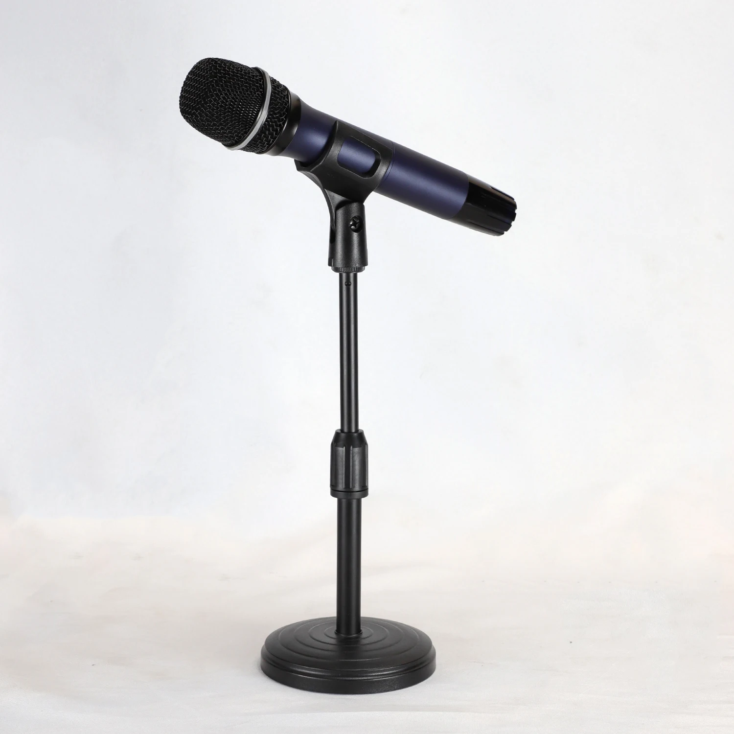 High quality metal pole microphone desktop stand upgrade adjustable desktop microphone stand