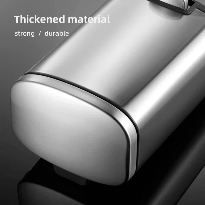 Garbage Can Indoor Kitchen Pedal Steel Trash Can Recycle Bin Wholesale Stainless Steel Bin Pedal