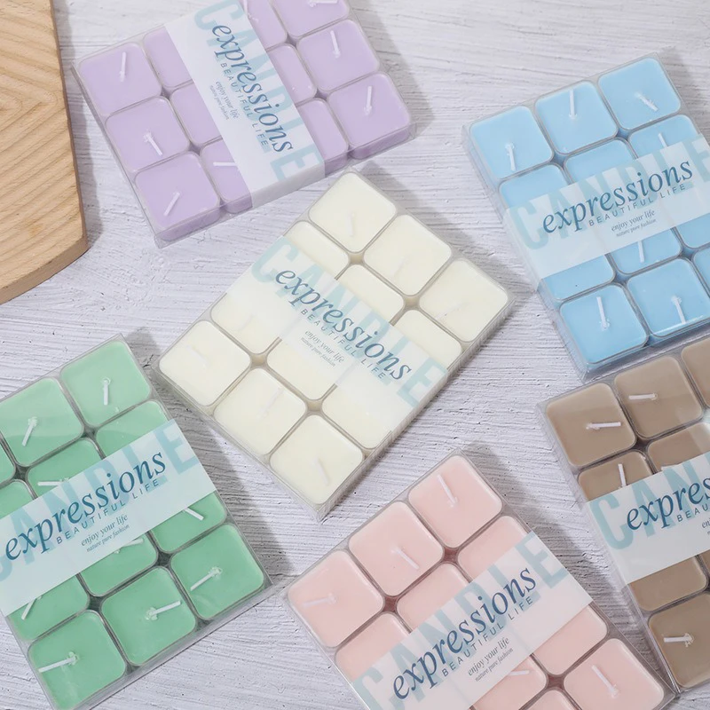 AIKUN OEM Cheap Price Assorted Tea Lights Enhance Home Fragrance Decorative Valentines Day Mini Tealight Candles