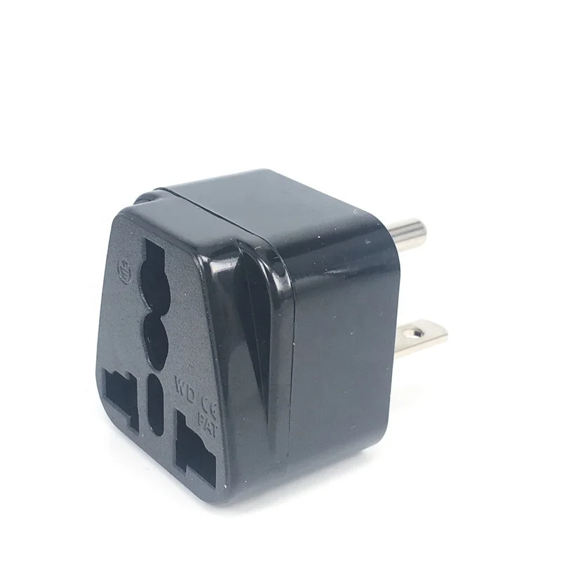 Wholesale Black White NEMA 6-15P 250v 15a copper Universal america Grounded 3 Pin AC Plug US Canada japan Adapter Travel