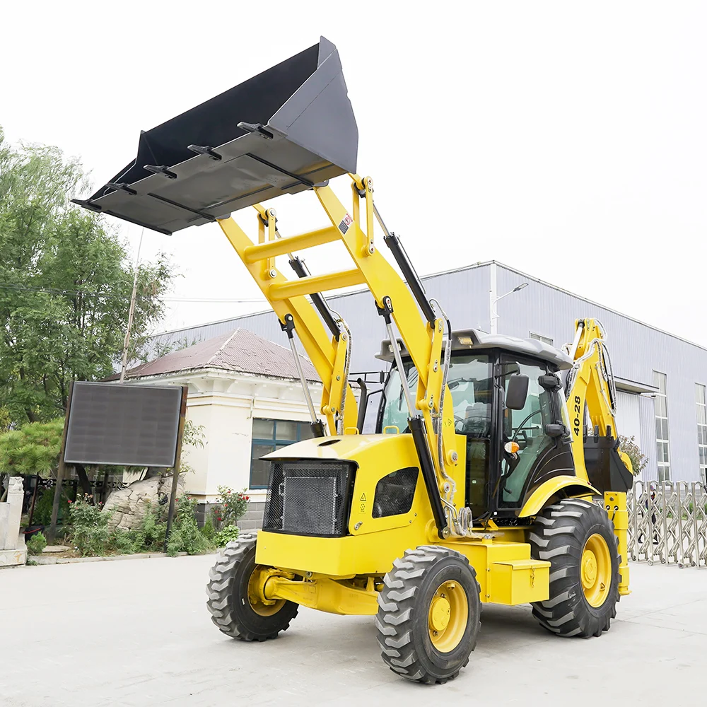 Hengwang HW40-28 экскаватор-погрузчик мини запчасти компактный трактор 4x4