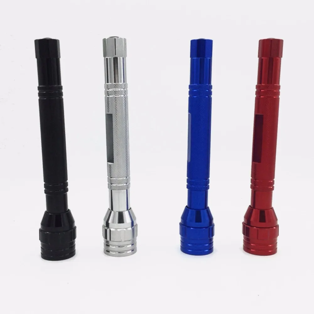 Premium Quality Upgraded 3LED Telescopic Led Flashlights Torch Magnetic Head Pick Up Tool