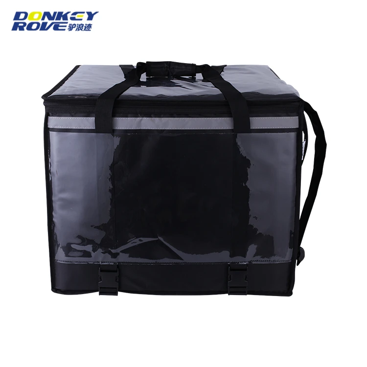 Pizza Cooler Bag Backpack Bags Insulated Box For Food Delivery Bike, sac de livraison!