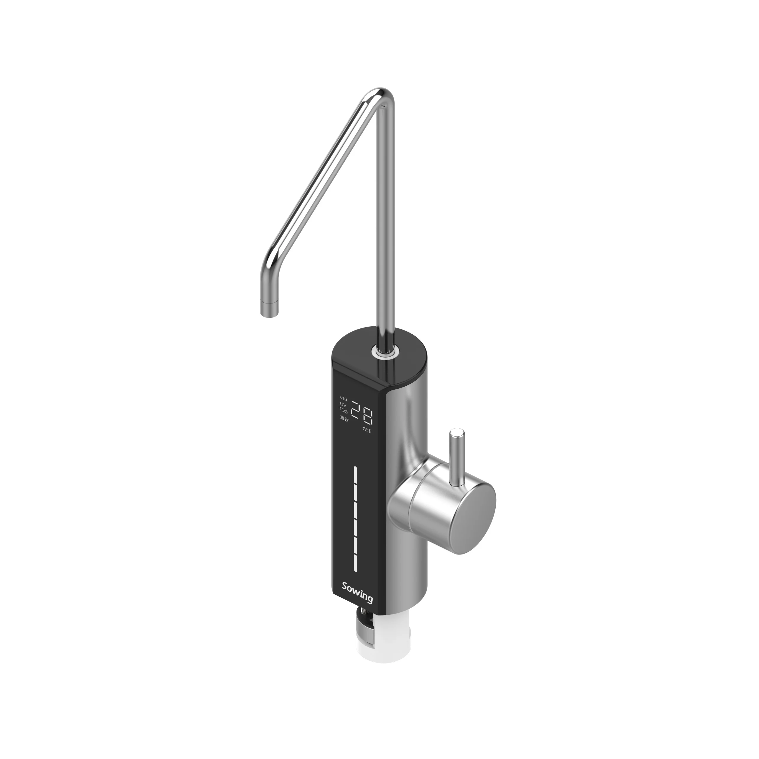 TDS LED monitor meter kitchen Faucet RO Tankless Sterile Intelligent UV sterilizer smart sterile filter faucets Grifo de cocina