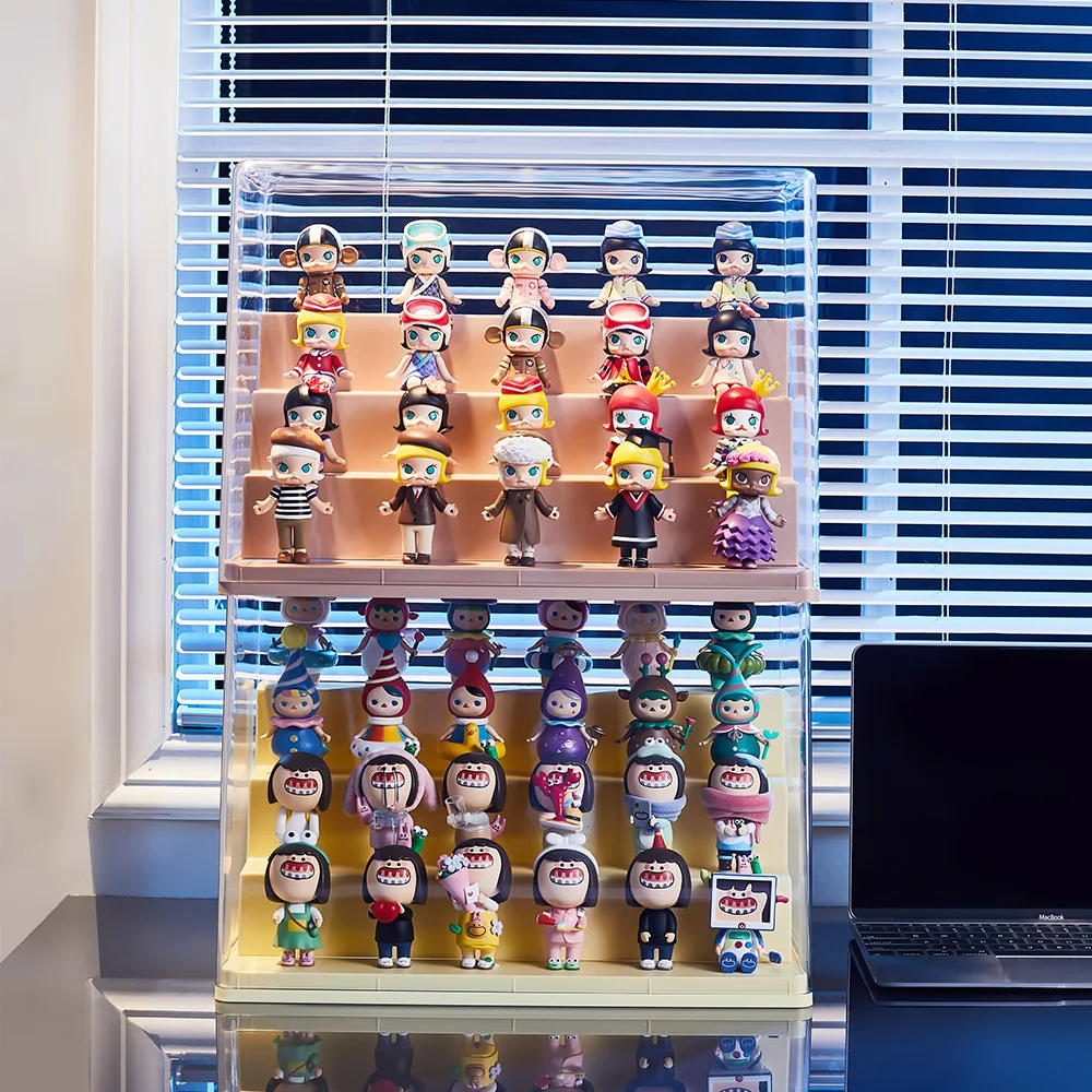 Acrylic Display Case Box for lego collection Dustproof Display Box Cabinet Shelf