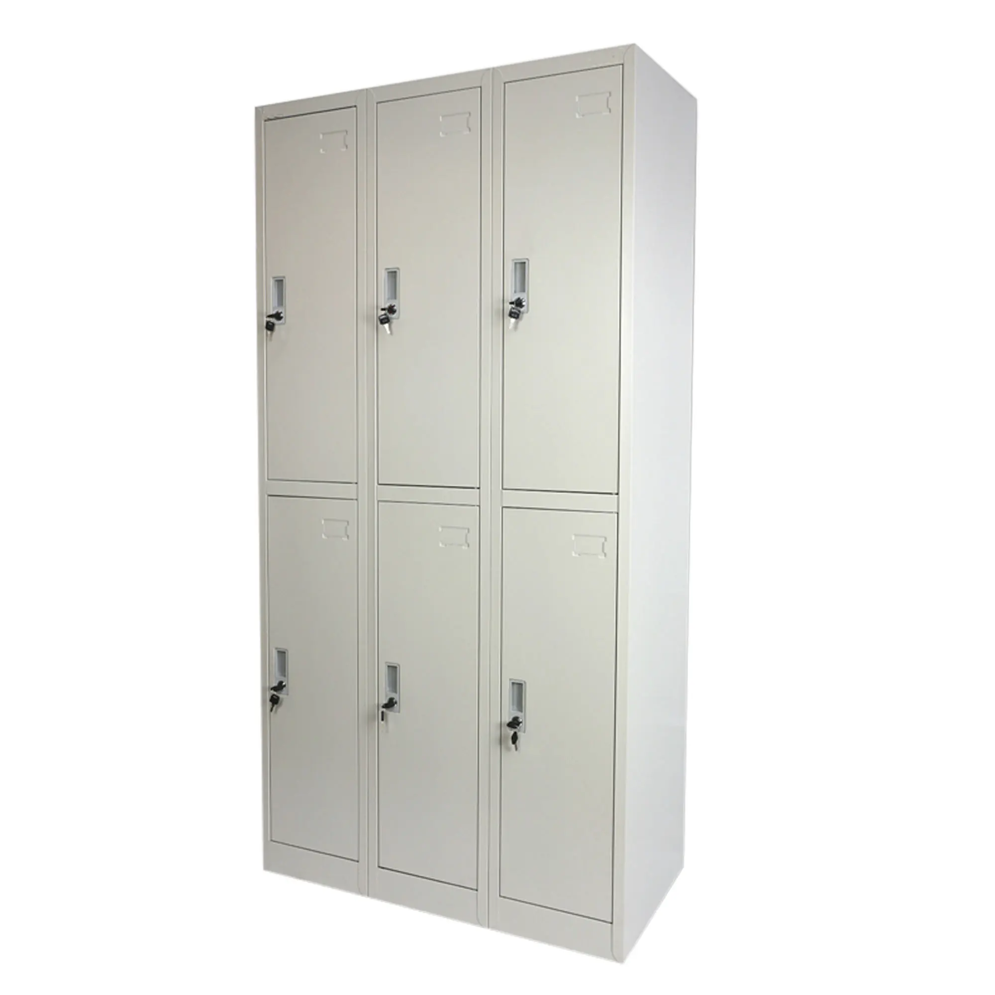 Factory custom supply big locker sport gym locker 6 door steel locker