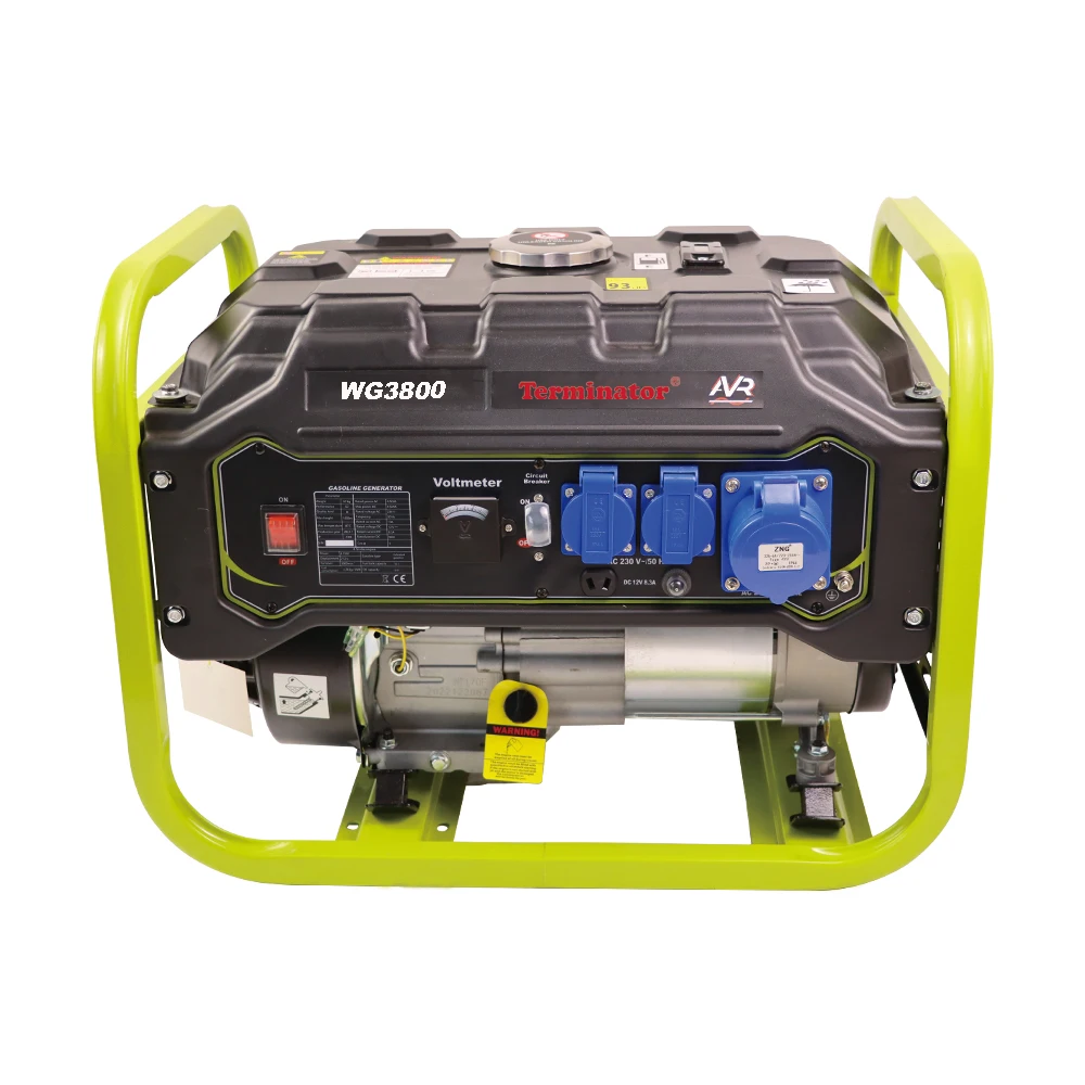 Single phase 15L OHV, aircooled 7.5hp 2500w 2800w recoil gasoline generators