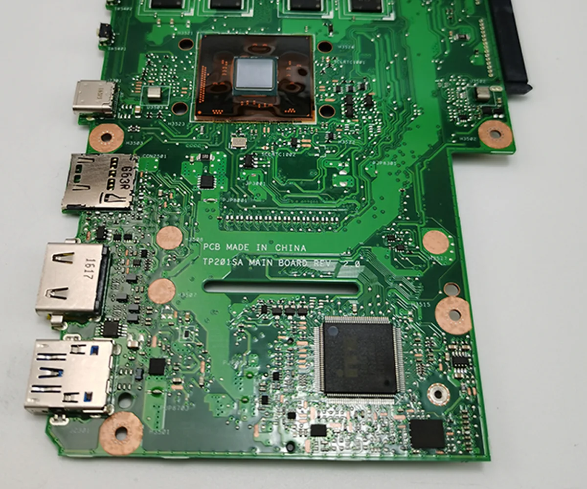 TP201SA motherboard N3060/N3700 CPU 2GB/4GB-RAM For ASUS VivoBook TP201 TP201S TP201SA laptop motherboard TP201SA motherboards