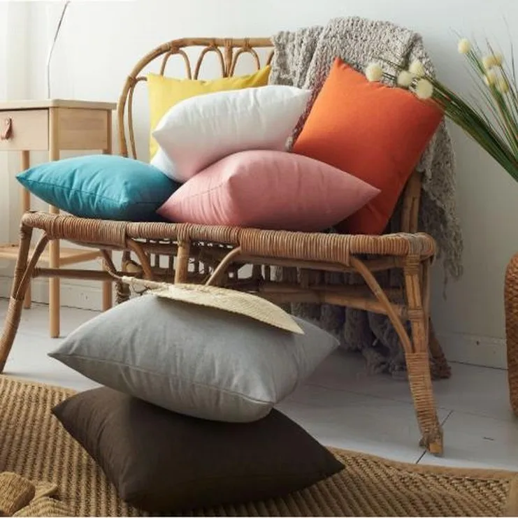 
 Декоративные водонепроницаемые наволочки для уличных подушек, квадратная садовая Подушка, наволочка для патио, тента, дивана  