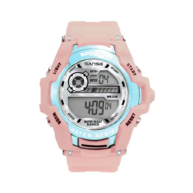 SANSE S-647CD  most popular factory best selling digital sports relojes  deportivos  watch for women