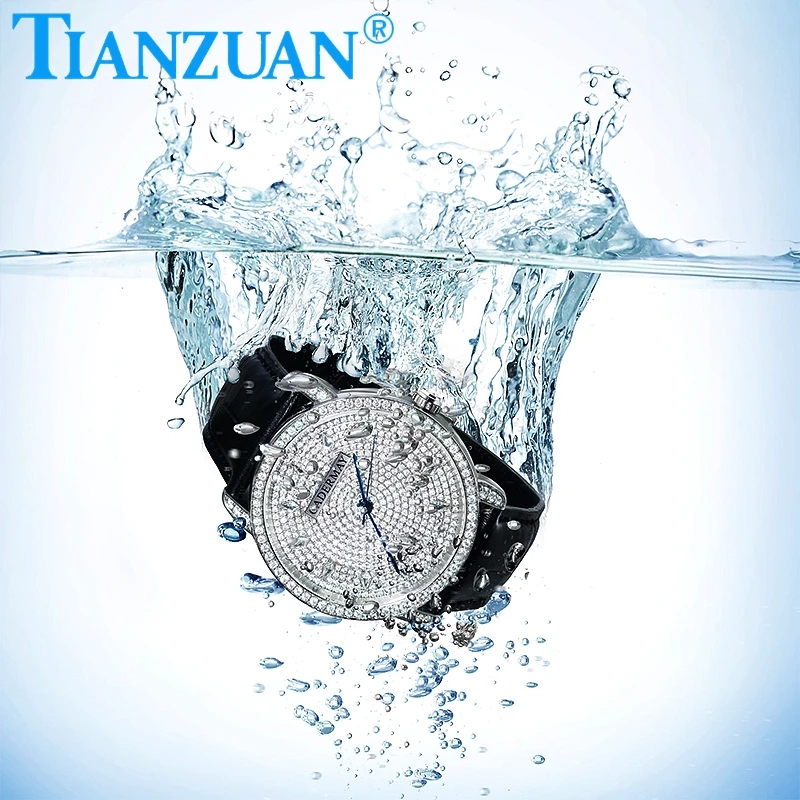 Full Moissanite Wrist Watch for Men Luxury Watch For Men mechanical Wristwatch Hip Hop Iced Out Moissanite Men Jewelry Watch