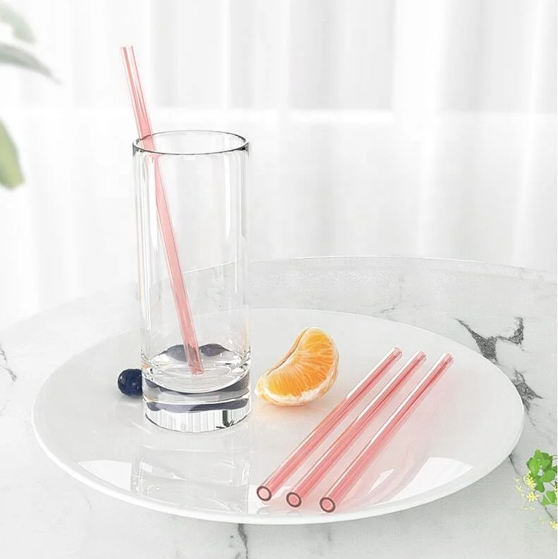 Eco-Friendly Reusable Drinking Straws Premium Food Grade Silicone Boba Straw