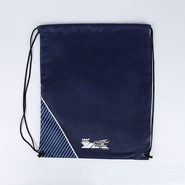 Byleading Outdoor Sports Waterproof Gym Polyester Drawstring Shoe Bag