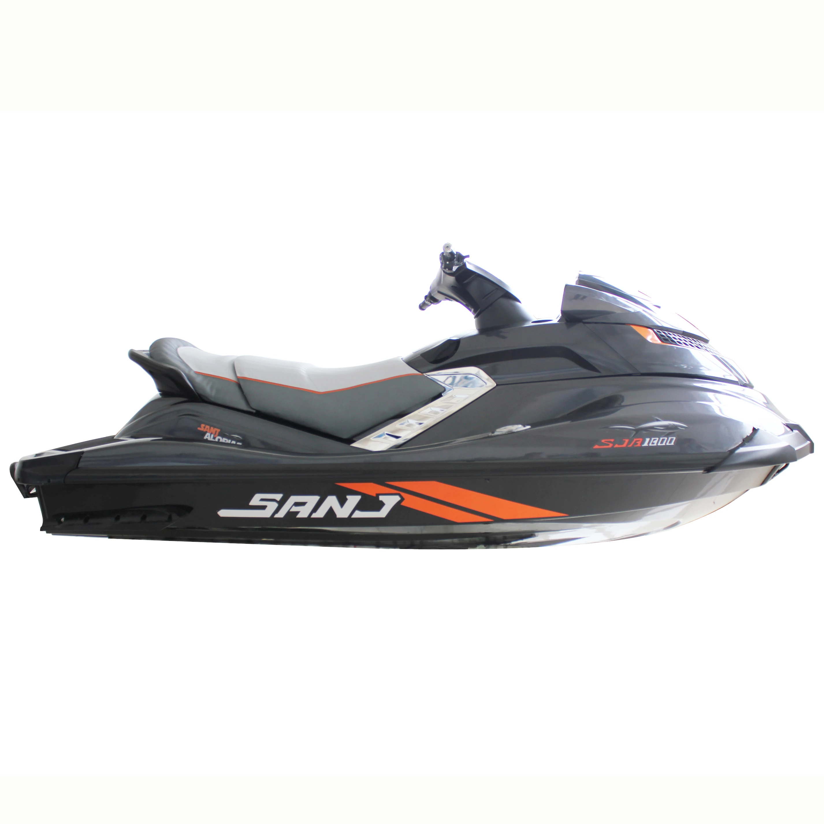 Adults 1800cc gasoline powered 3 person 4-stroke water cooling engine mini jet boat water jet ski motorboat for sale 130km/h