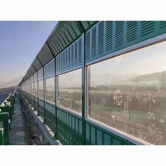 High Quality Sound Barrier Fence Highway Noise Barrier Wall Panels Aluminum Fence Sound Barrier Noise
