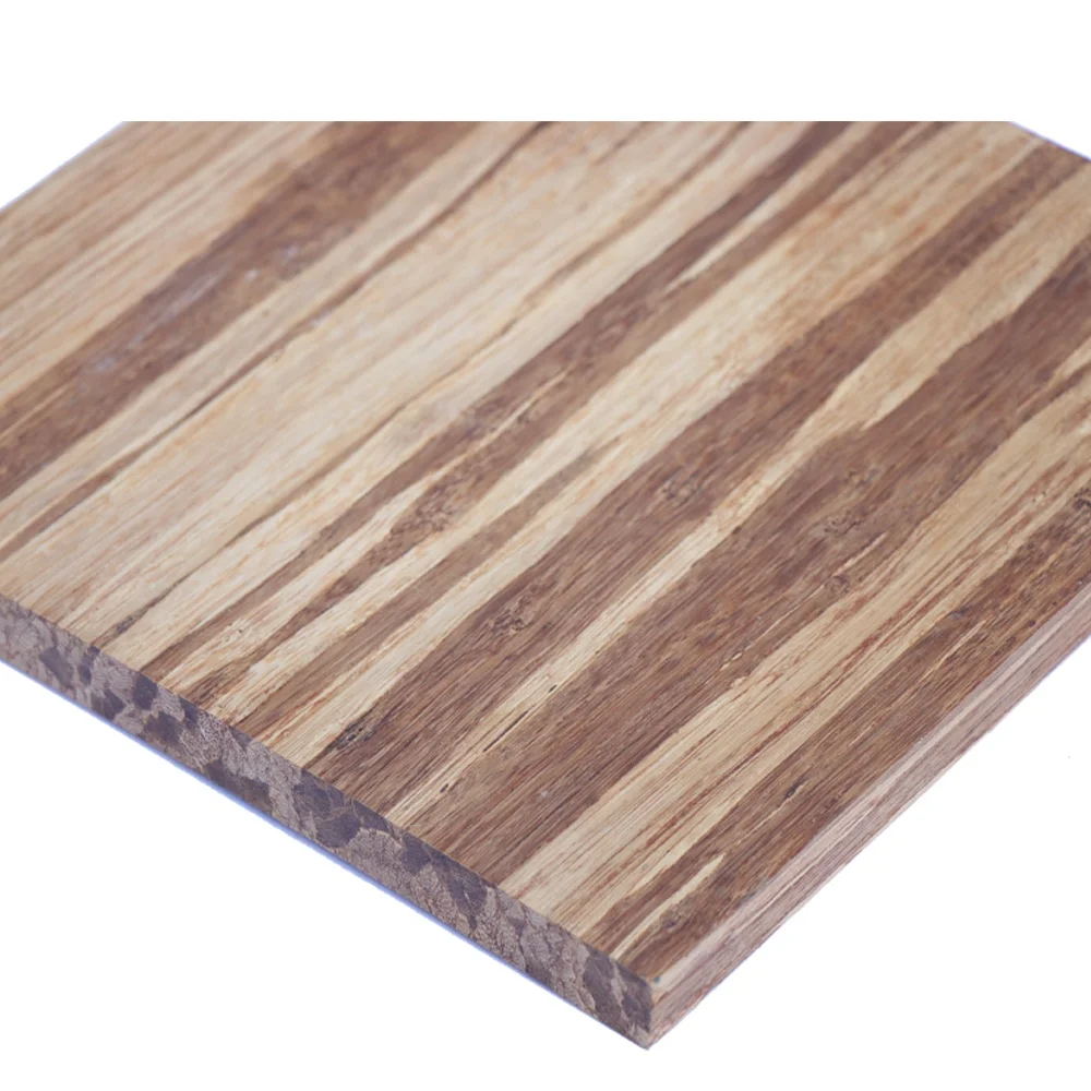 Sustainable Decorative Paneling Laminated Amber Bamboo Plywood for Door