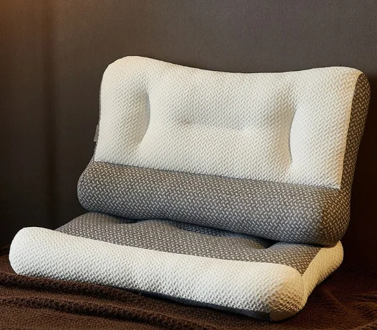 Ergonomic Sleeping Pillow for Neck Pain with adjustable Height Microfiber Soybean Fiber Orthopedic Bed Pillow for Healthy Sleep