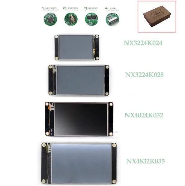 Nextion Enhanced NX8048K050 2.4/2.8/3.2/3.5/4.3/5.0/7.0 HMI TFT LCD Touch Display